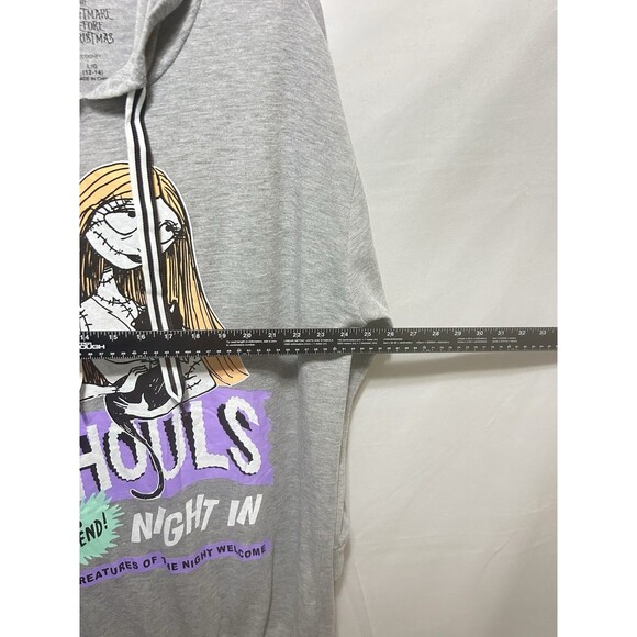Disney Tim Burton's‎ The Nightmare Before Christmas Womens L Hooded PJ / Tunic - Picture 4 of 12